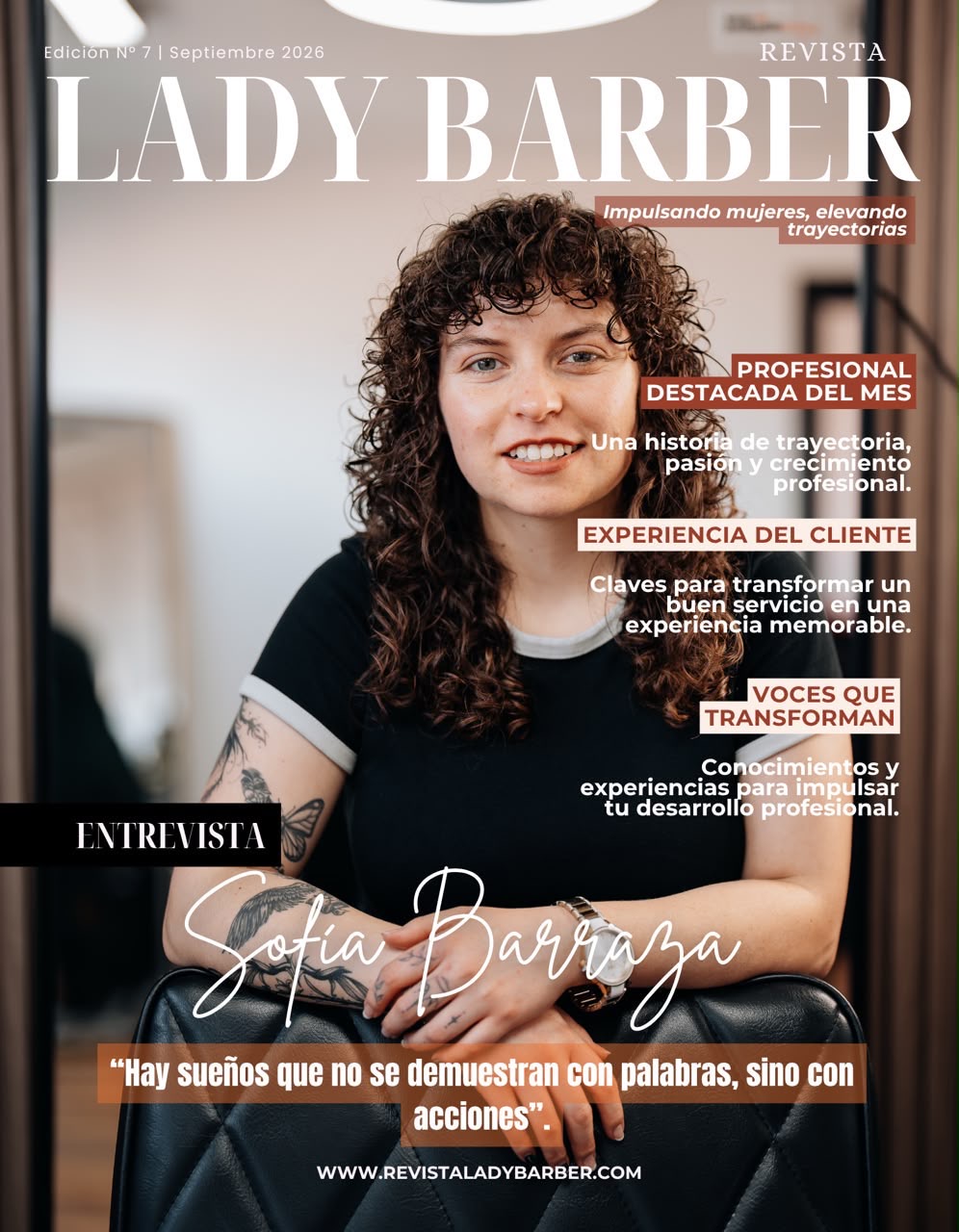 Portada Edición 7 — Sofía Barraza
