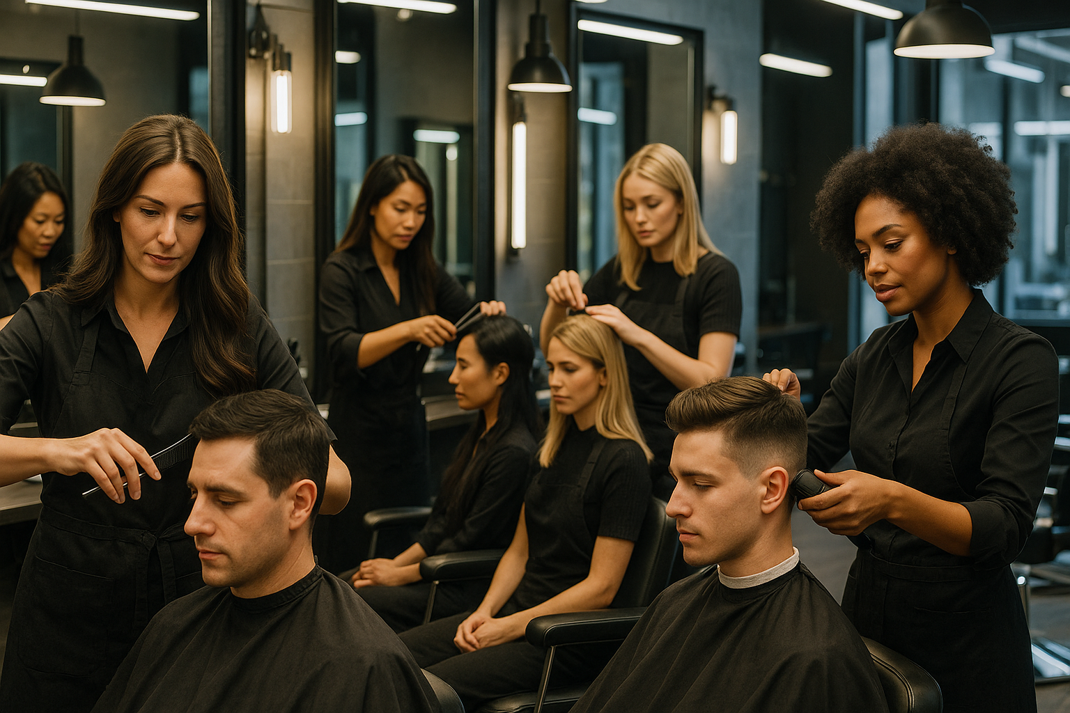 Video de mujeres estilistas